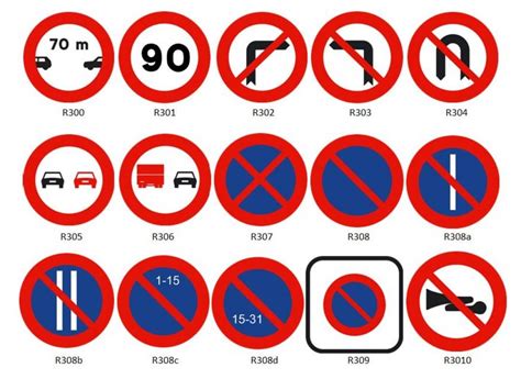 Las señales de tráfico en España lista completa y qué significa cada