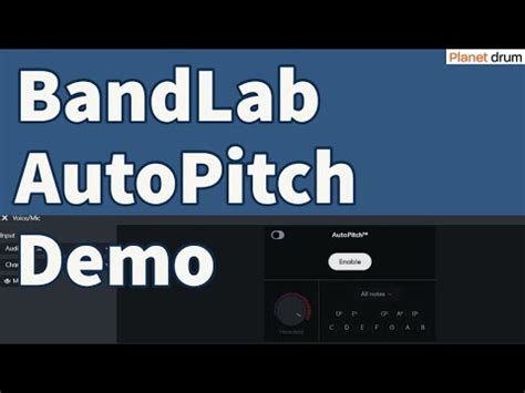 How To Use Auto Tune In Bandlab Pc Mac Youtube