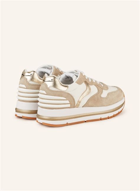 Voile Blanche Sneaker Maran In Beige Ecru