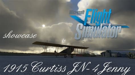 Microsoft Flight Simulator Featuring The Curtiss Jn Jenny