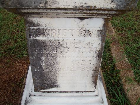 Henrietta Ruff Godbold Rabb 1825 1892 Memorial Find A Grave