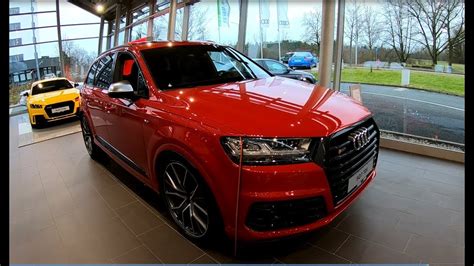 Audi Sq7 40 Tdi Quattro S Q7 New Model Suv Temperament Red Colour