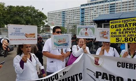 EsSalud médicos iniciaron paro nacional de 48 horas América Noticias