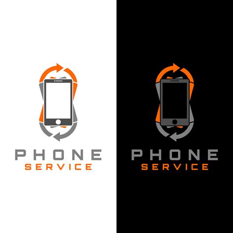 phone service accessories logo vector 23795552 Vector Art at Vecteezy