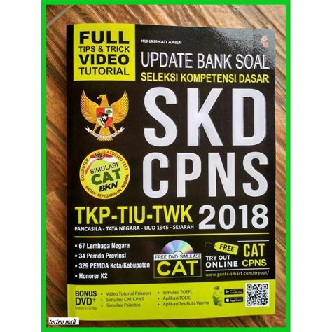 Jual Buku Persiapan Ujian Update Bank Soal Skd Cpns Go Exam