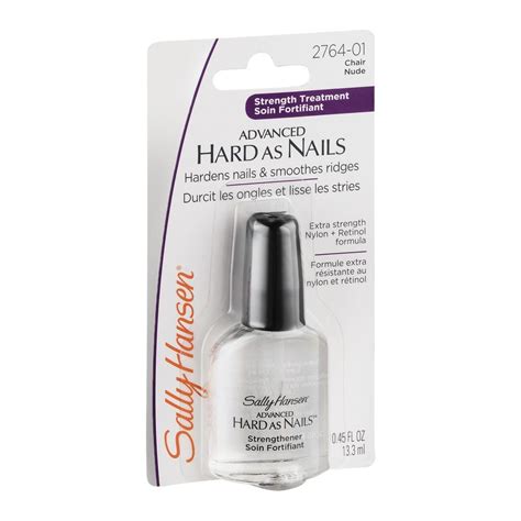 Sally Hansen Advanced Hard As Nails Nude Clear Oz