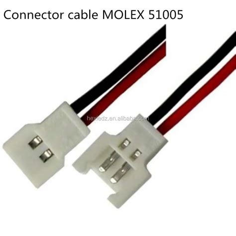 2 Pin Molex 51005 Connector Male Female Cable Wire Harness Buy Molex 51005 Connectorconnector