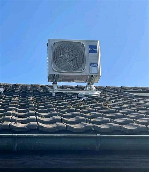 Air Conditioner Roof Installation Guide Pitched Roof Ac Installation