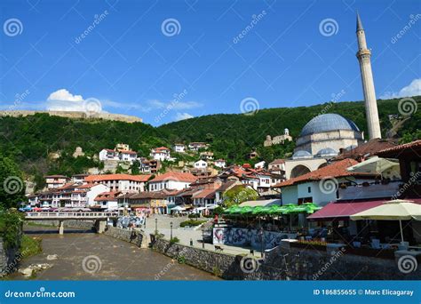 Prizren Old town in Kosovo editorial image. Image of town - 186855655