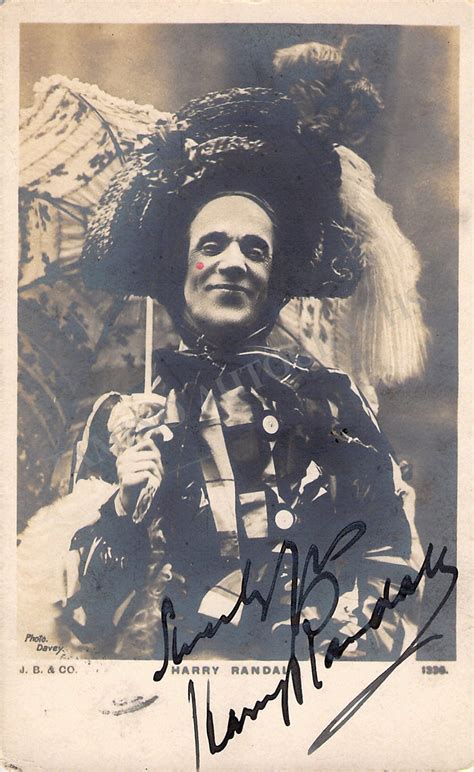 Harry Randall actor Signed Photograph – Tamino