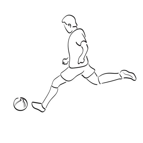 Male Soccer Player Clip Art