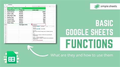 Basic Google Sheets Functions What Are They And How To Use Them