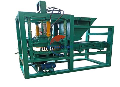 Manual Mobile Paver Interlocking Soil Clay Bricks Making Machines