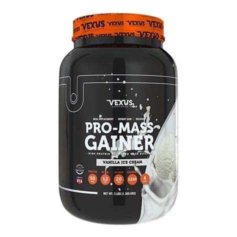 Pro Mass Gainer 3 Lb Creatine 300 Gr Vitamin C 60 Caps Obsequio