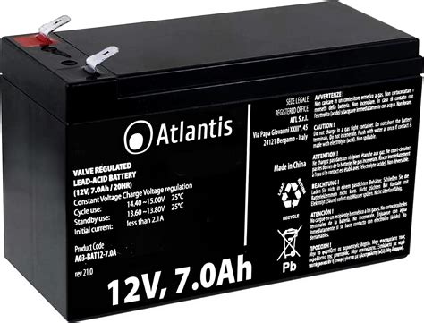 Green Cell AGM 12V 7Ah Akku VRLA Blei Batterie Bleiakku Ersatzakku