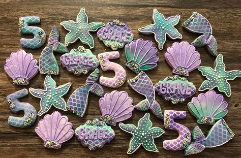 Mermaid Cookies - Etsy