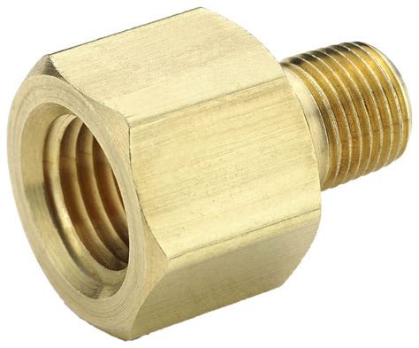 Parker Reducing Adapter Brass 1 4 X 1 8 In 222p 4 2