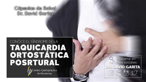 Qué es el síndrome de la TAQUICARDIA Ortostática Postural Dr David