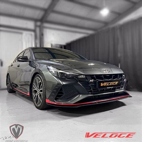 M&S VELOCE Line Type S Full Lip Kit For Hyundai Elantra N 2022 - UNIQPERFORMANCE