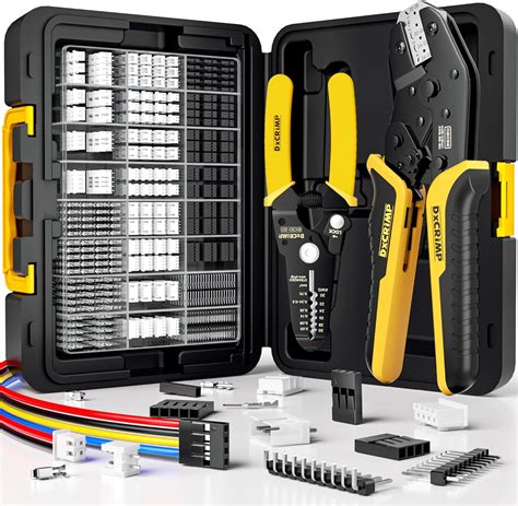 Dxcrimp Crimp Tool Connector Kit With Types Dupont Jst Ph Jst