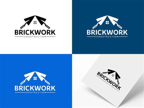 Brickwork logo design. Mason logo design. construction logo by pixivect ...