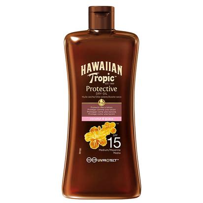 Hawaiian Tropic Aceite Seco Bronceador SPF15 100 Ml Atida