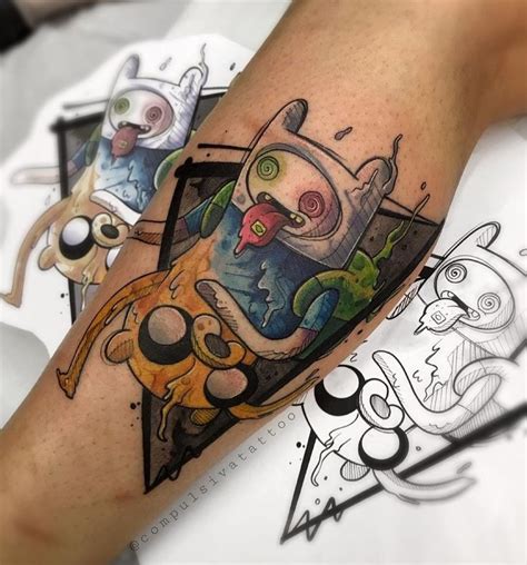 Tatuagem De Personagens De Desenhos