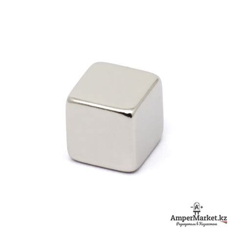 Неодимовый магнит 10×10 мм | AmperMarket.kz