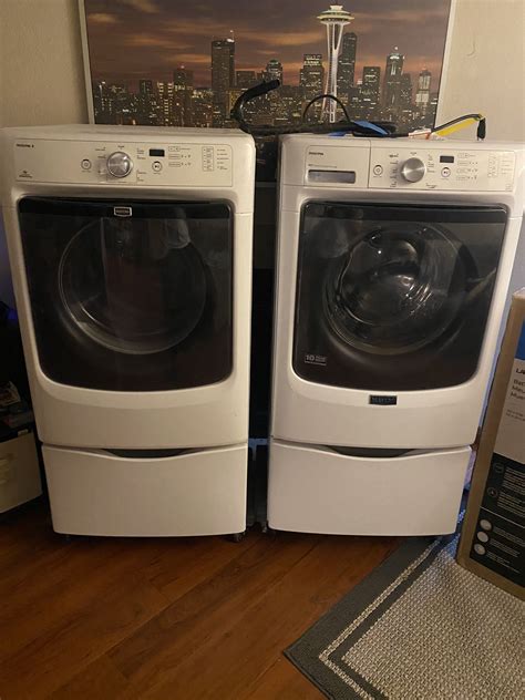 Maytag Maxima Washer And Dryer With Pedestals For Sale In Bellevue Wa