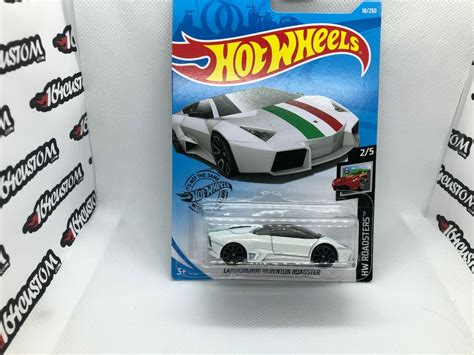 2019 Hot Wheels Lamborghini Reventón Roadster Mainline HW Roadsters