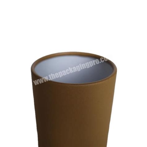 Eco Friendly Cardboard Paper Cylinder Packaging Box For Teaherbscoffee Packaging