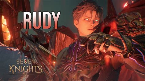 Seven Knights Mythical Rudy Skill Preview Youtube