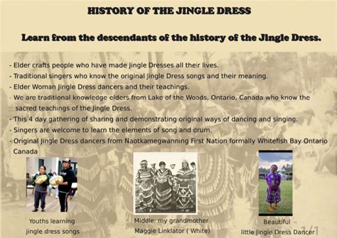 History of the Jingle Dress - Ki’eshgitabaaning Cultural and Healing Lodge