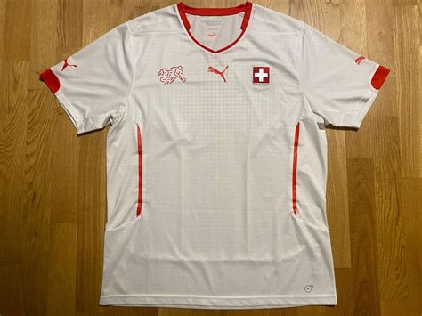 Original Schweiz Nati Trikot Maillot Suisse Puma Xxl Kaufen