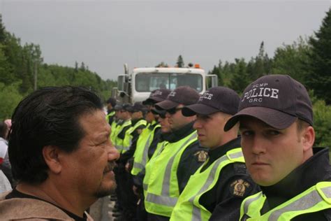 12 More Opposed To Shale Gas Arrested As Rcmp Turn Violent On National