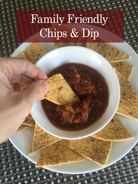 Family Friendly Chips & Dip - Flatoutbread