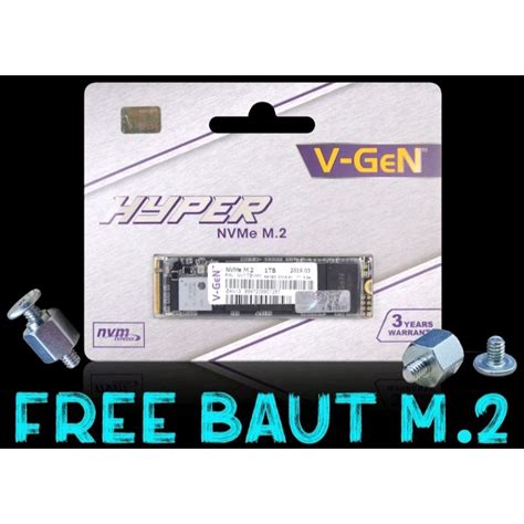 Ssd M Nvme Gb V Gen Hyper Ssd V Gen Vgen Shopee