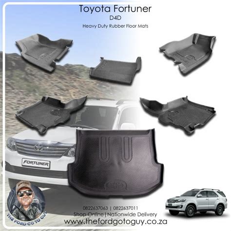 Toyota Fortuner D D Heavy Duty Moulded Rubber Floor Mats For Sale The