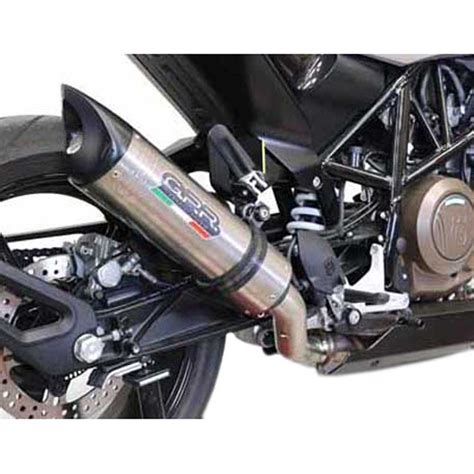 GPR Exhaust Systems Tiburon Titanium Evo4 Slip On Svartpilen 701 18 20