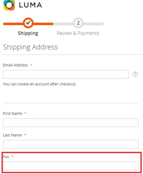 C Mo Mostrar El Campo De Fax En Magento
