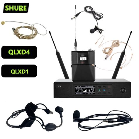 Qlxd4 Conjunto De Micr Fono Inal Mbrico Profesional Transmisor De