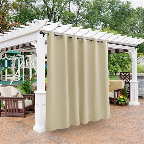 Amazon Bonzer Waterproof Outdoor Curtains For Patio Gazebo