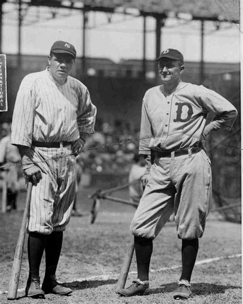 Babe Ruth And Ty Cobb Rare Baseball History Photos X Photo Ebay