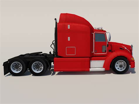 International 9400i Truck 3D Model - Realtime - 3D Models World