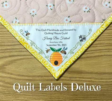 Quilt Labels Deluxe are Designs to Printable to Fabric, a digital down – expressivequilts.com