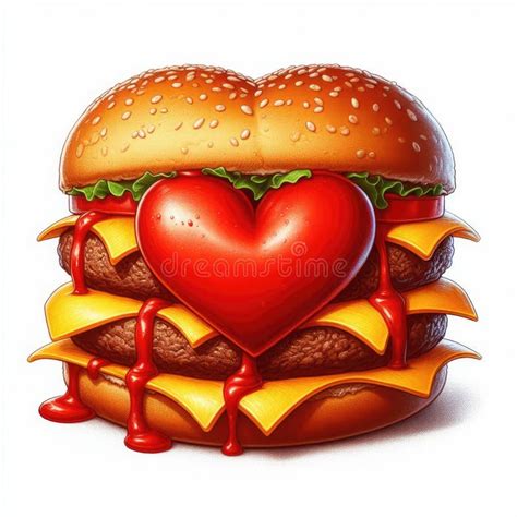 Shaped Cheeseburger Stock Illustrations Shaped Cheeseburger Stock