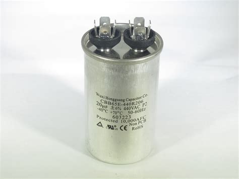 CBB65E 440R206 20 UF 440 VAC Capacitor 603223 2001871 46P006 01NN