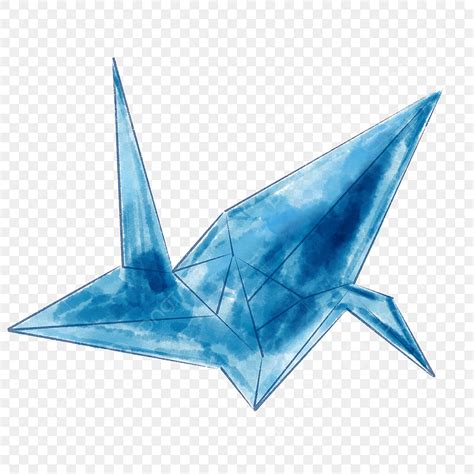 Paper Crane Hd Transparent Paper Cranes Watercolor Paper Cranes