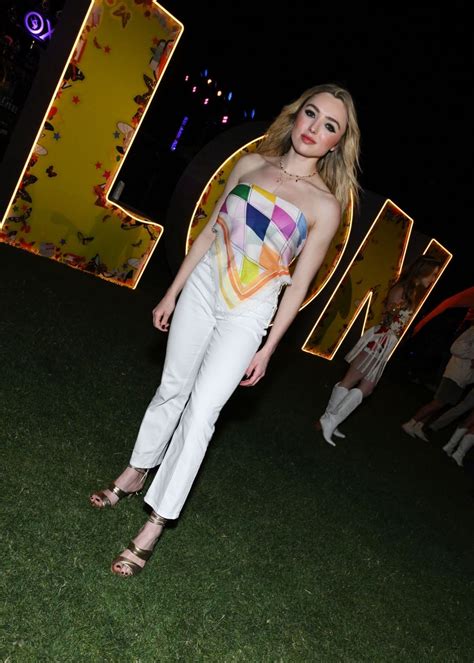 Peyton List At Nylon House Event At Coachella Music And Arts Festival