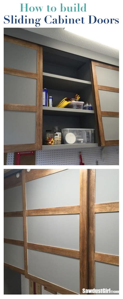 Diy Sliding Kitchen Cabinet Doors